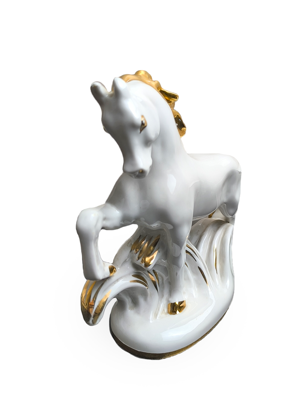 Фарфоровая статуэтка "Конь-огонь" ЛФЗ