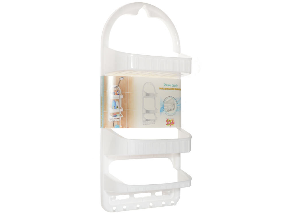 Полка для ванной комнаты, цвет белый