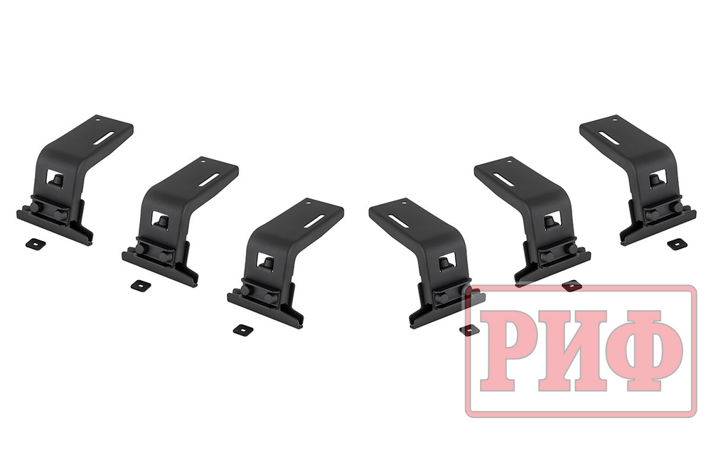 Багажник экспедиционный (платформа) алюминиевый 1350x1690 мм для Jeep Wrangler JL 2018+ (с крепежом) РИФ