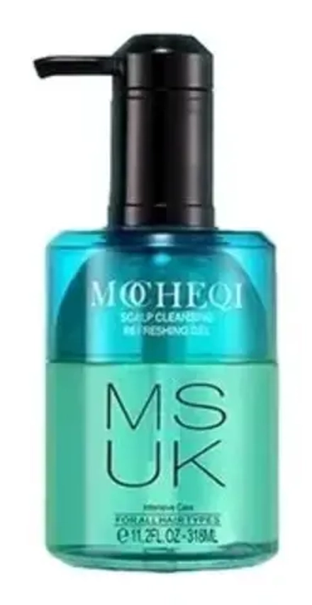 Гель-шампунь для глубокой очистки кожи головы с ментолом Mocheqi Musk 318 мл