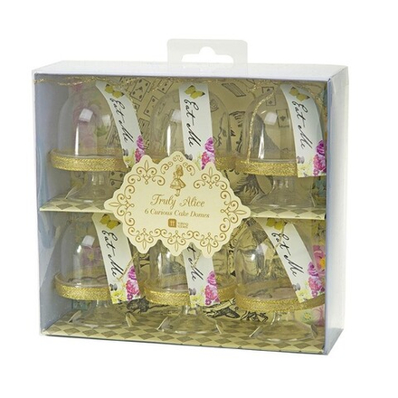 Мини подставки с крышками "Алиса в Стране чудес" 6шт.