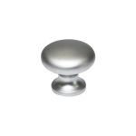 Ручка-кнопка d.25мм, хром матовый, купить с доставкой, Казахстан