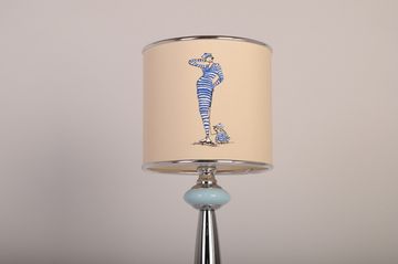 Настольная лампа Manne TL.7737-1BL (дама с собачкой)