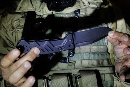 Нож Extrema Ratio RAO C (РАО Компакт) - сталь N690, рукоять черный алюминий