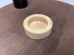 Подсвечник из бука