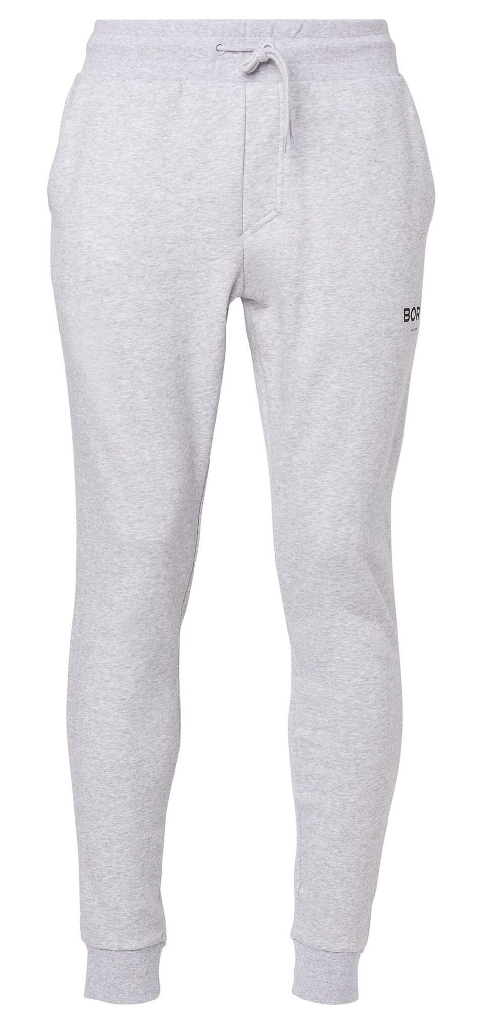 Теннисные брюки Bjorn Borg Logo Pants - light grey melange
