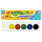 Акварель Луч медовая, 6 цветов, без кисти, картон.упаковка, "ZOO"