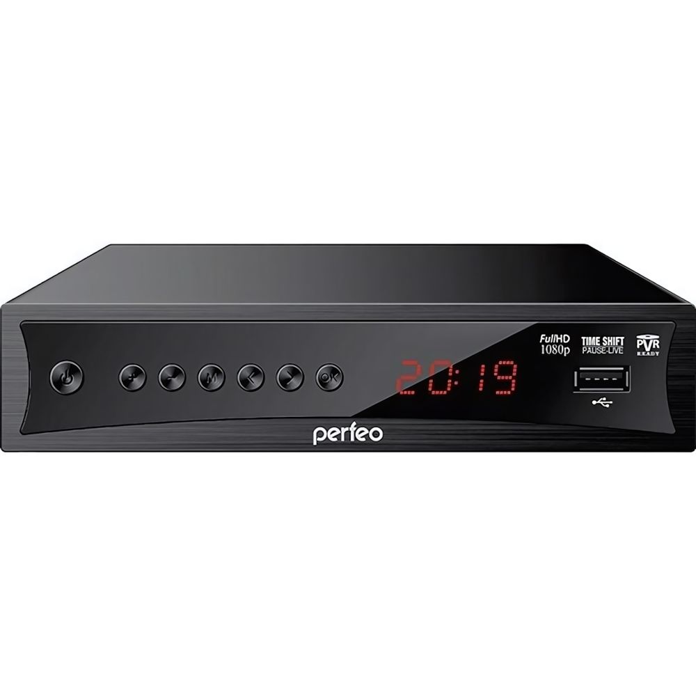 Приставка Perfeo DVB-T2/C CONSUL для цифрового TV WI-FI IPTV HDMI