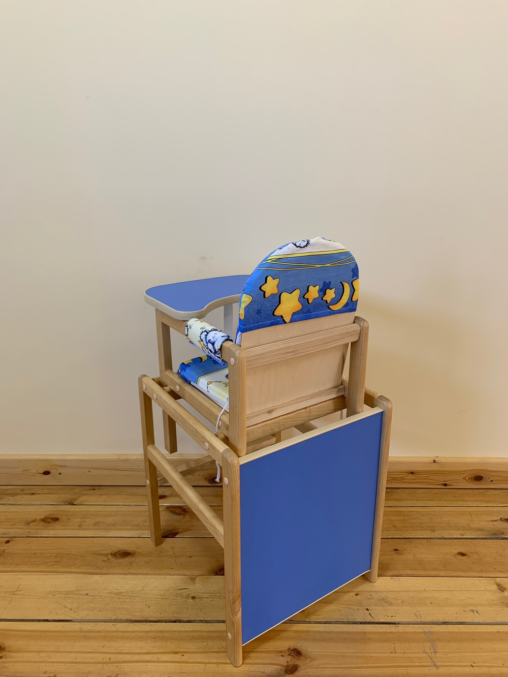 Стульчик для кормления Матрешка (Светло-Синий)