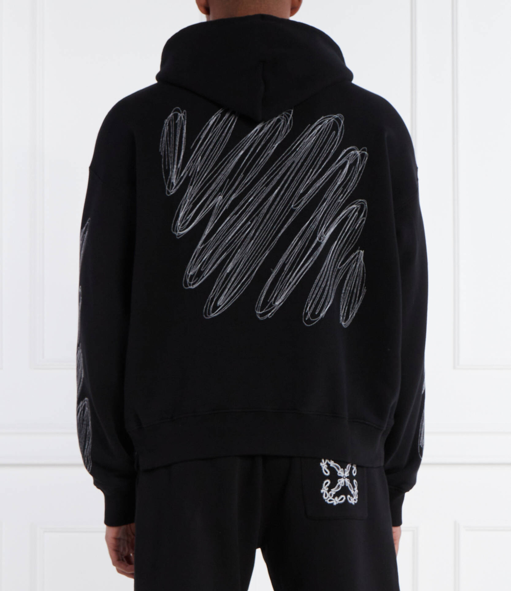 Худи OFF-WHITE - черный(OMBB085S 24FLE008)