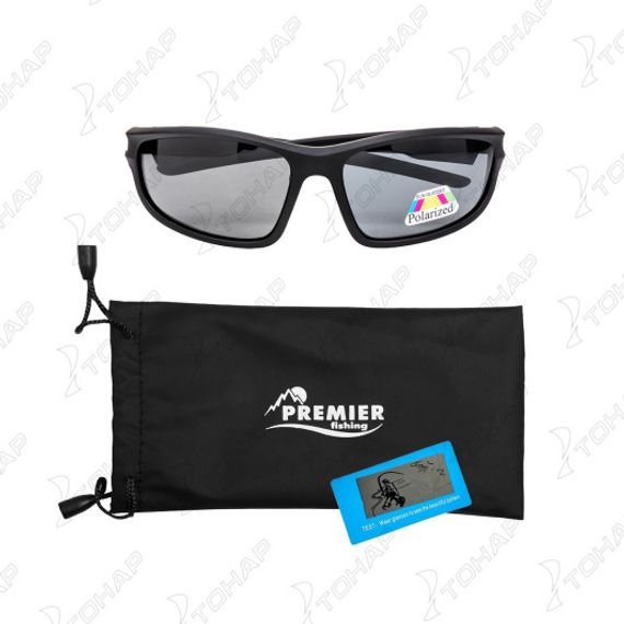 Очки поляризационные в чехле (серый) (PR-OP-8228-G) PREMIER