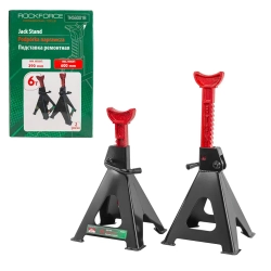 Подставка ремонтная 6т (h min 390мм, h max 600мм) (к-т 2шт) RockForce##Rock FORCE RF-TH56001B(DS)