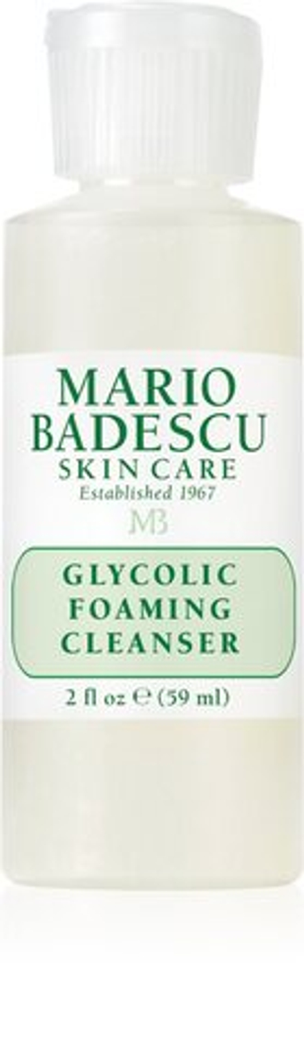 Mario Badescu Glycolic Foaming Cleanser - пенящийся очищающий гель для обновления поверхности кожи /   59  ml  / GTIN 785364014336