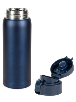 Термокружка Relaxika 701 (0,48 литра), синяя (без лого)