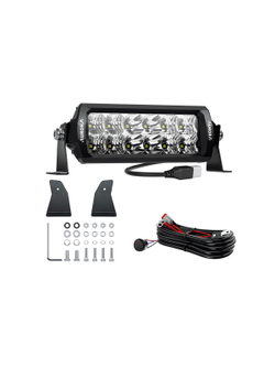 Светодиодная фара комбинированного света AURORA 152 мм 60W LED