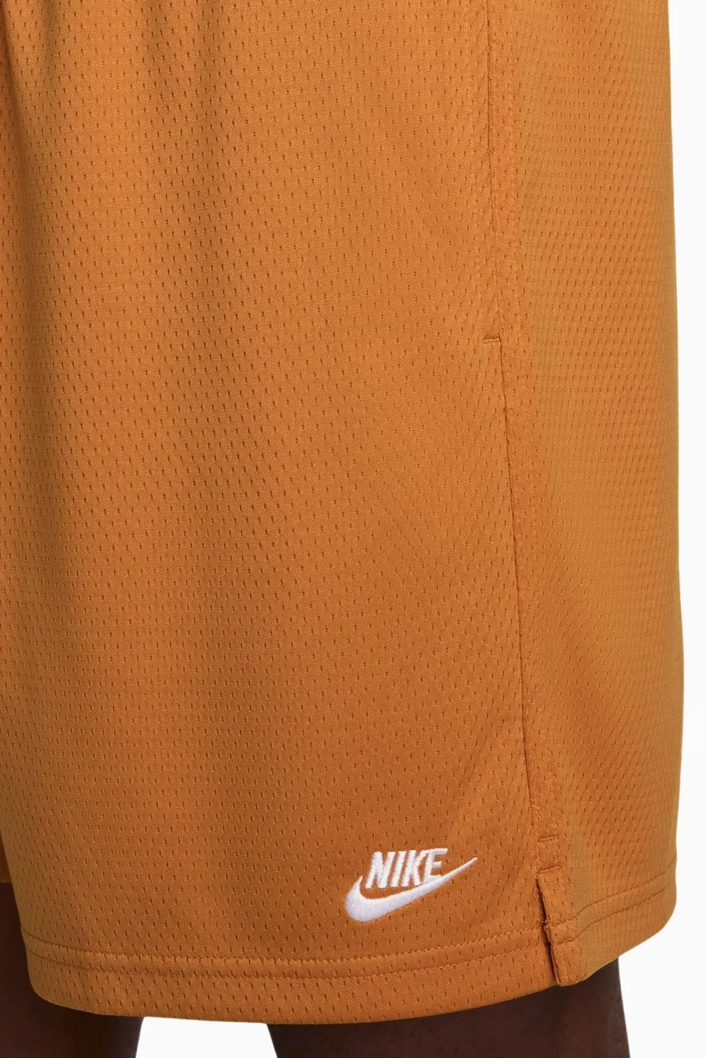 Шорты Nike Club Mesh Flow - оранжевый
