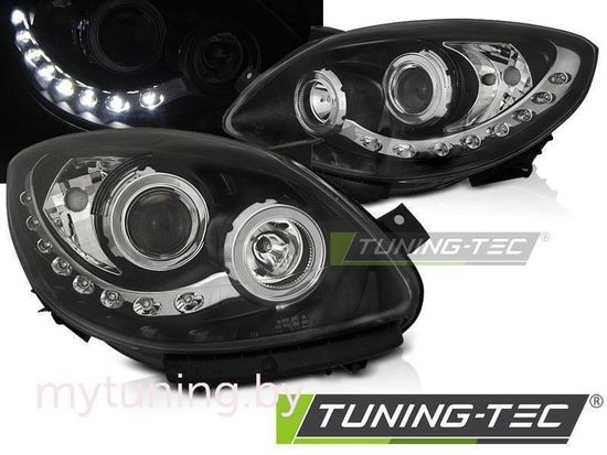 Тюнинг фары для Renault TWINGO 07-11 DAYLIGHT BLACK
