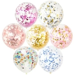 Конфетти «Круги белые» 10 г, бумага