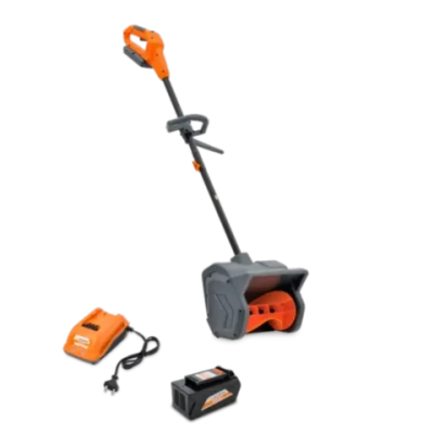 VILLARTEC WA4030 SET5 40В акккумуляторный снегоуборщик (1 x 5 Ач, ЗУ) ковш 30 см, выброс 5 м