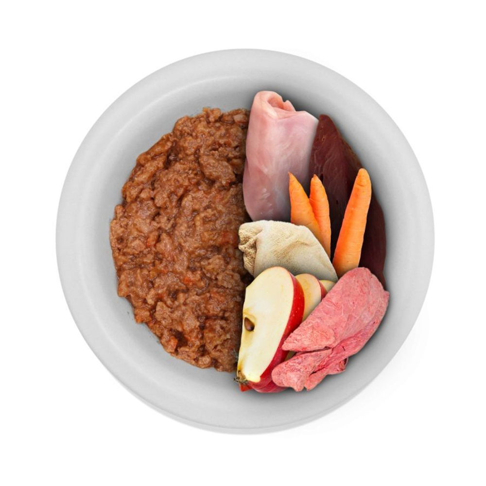 Lucky bits для собак индейка с яблоком и морковью, 400 г