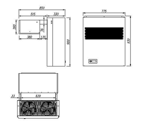 Морозильный моноблок Полюс MLS 216 (MН211)