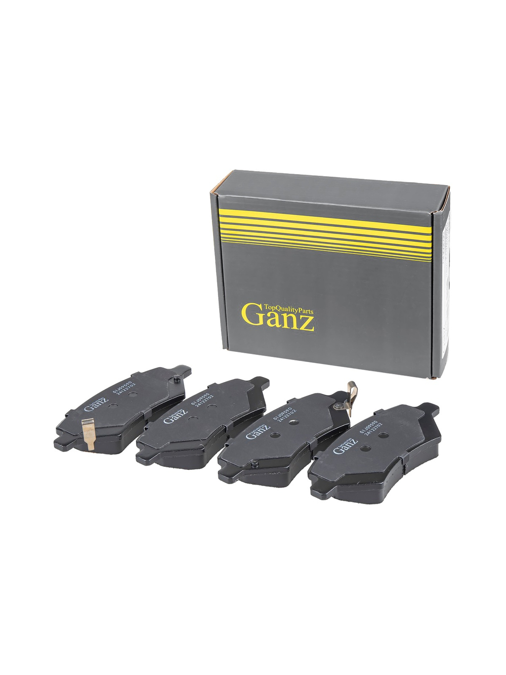 Колодки передние CHERY Tiggo II/Lifan X70 17- GANZ GIJ09590