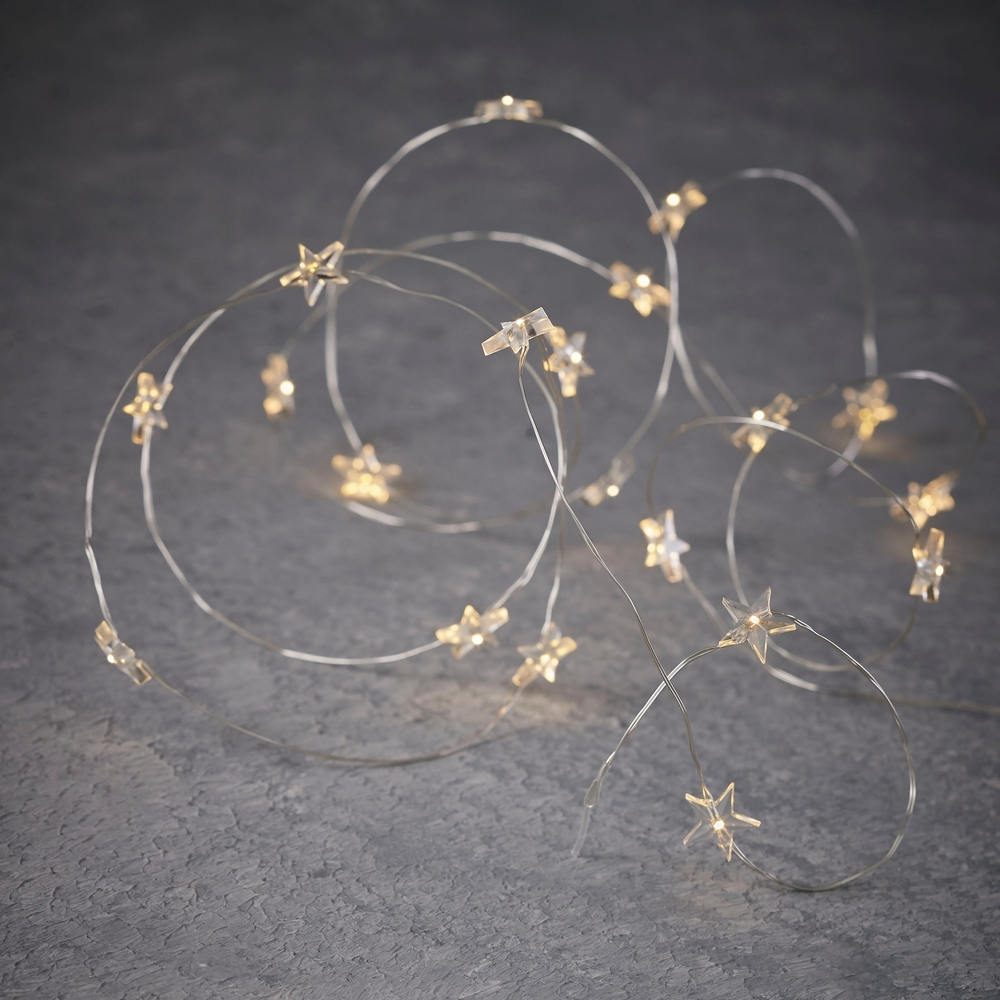 Гирлянда Luca Lighting String Light Звезда 290см экстра теплый свет