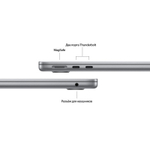 Ноутбук Apple MacBook Air (2024) (13"/M3/Apple graphics 8-core/16 ГБ/256 ГБ SSD/Mac OS) Midnight