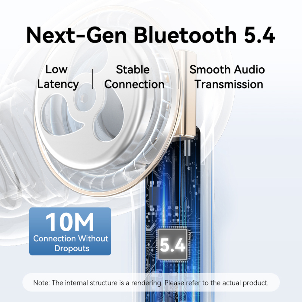 True Wireless Bluetooth Earbuds ECHO LITE E11 White