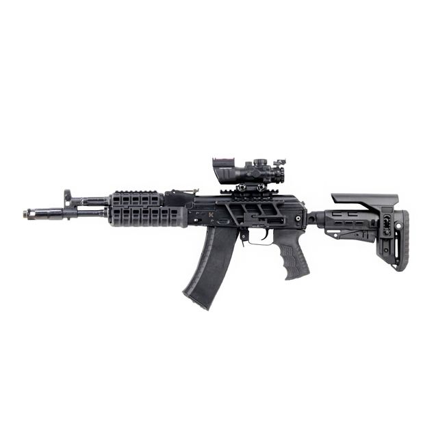 Складной приклад TBS Compact с подщечником на гражданские аналоги АК-74М, DLG Tactical