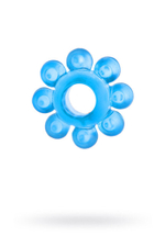 Кольцо гелевое "Цветок" голубое Toyfa (Цвет: голубой)