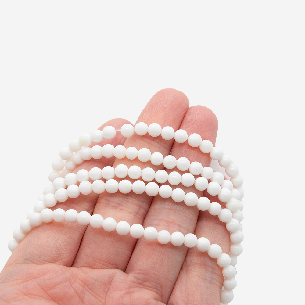 Бусины из раковины ракушки Тридакна, 4,4мм