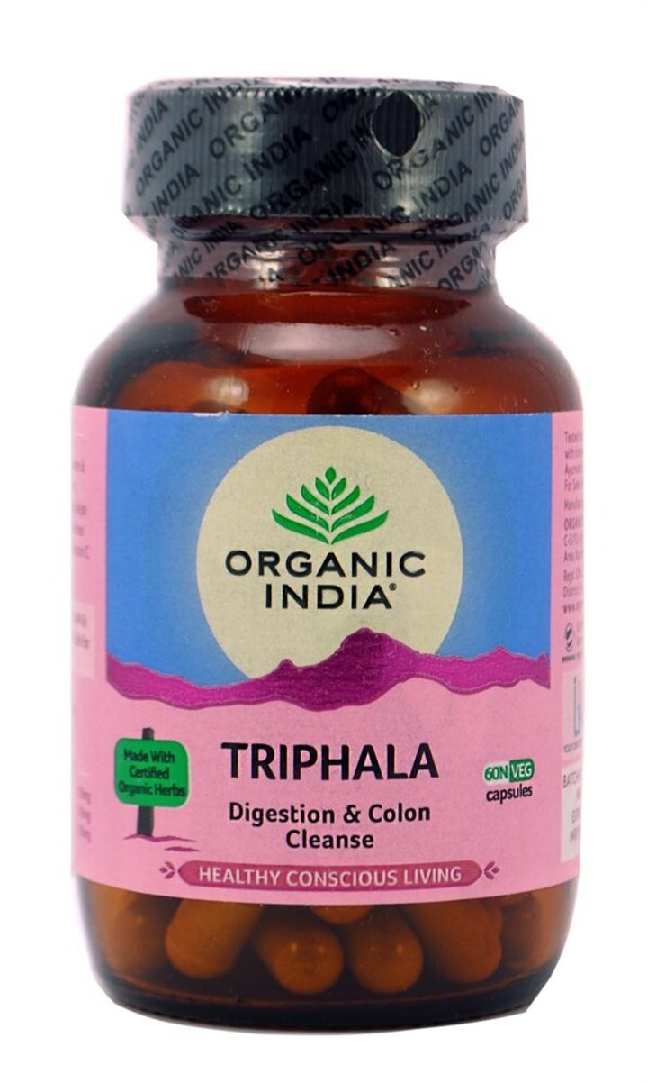 БАД Organic India Triphala Трифала 480 мг 60 капс
