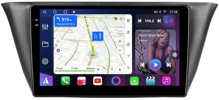 Магнитола для Iveco Daily 3 2014+ (рамка под кожу) - FarCar 9620K монитор 9.5" QLED на Android 14, TS18, CarPlay, 4G SIM-слот