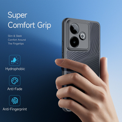 Усиленный прозрачный чехол от Dux Ducis для Realme GT 7 и 7T, серия Aimo Series Case