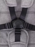 Коляска детская MOWBaby "ZOOM"PU (2в1) RA086 Silver Beige