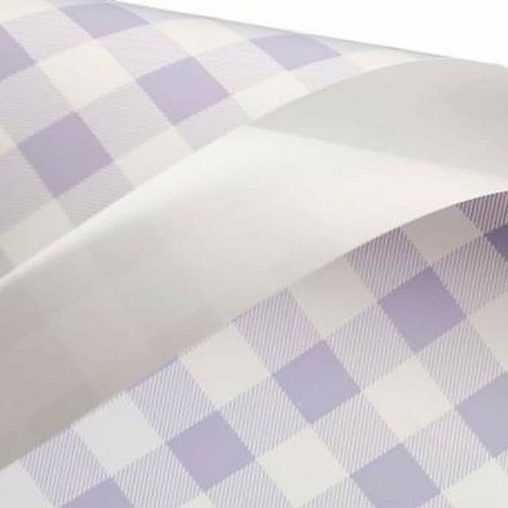 Пленка Корейская Клетка СВЕТЛО-ФИОЛЕТОВЫЙ (10м)