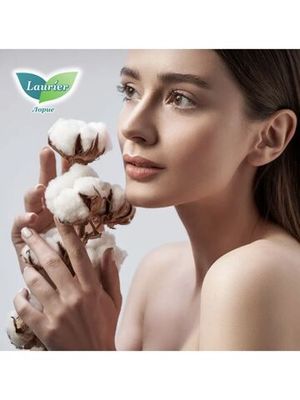 Laurier F Botanical Cotton Женские прокладки на каждый день c ароматом Лаванды и Ромашки 54 шт