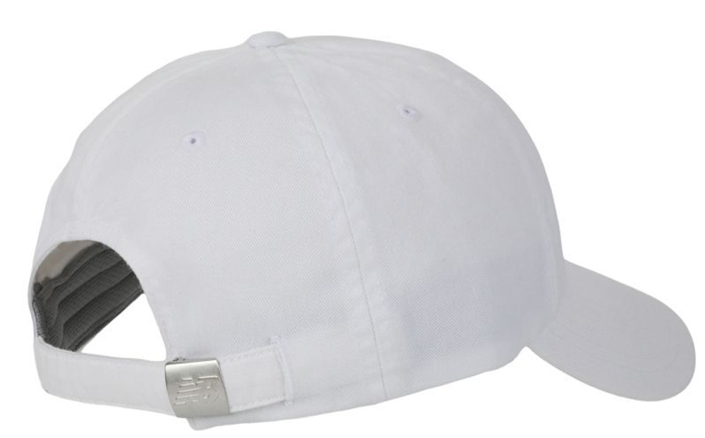 Теннисная кепка New Balance 6 Panel Classic V 2.0 - белый