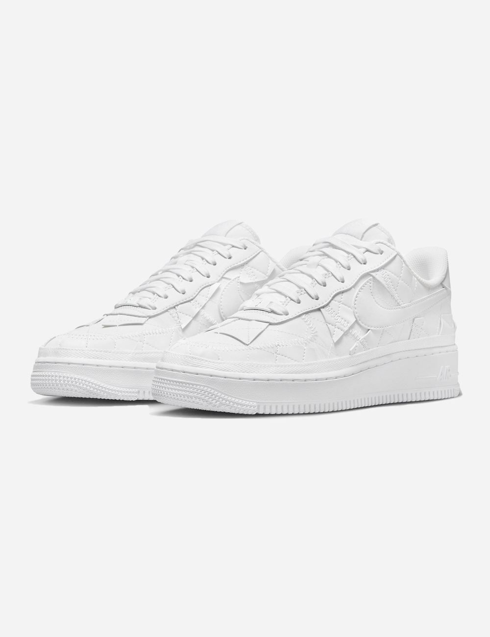 Solid white air force ones clearance
