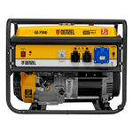 Генератор бензиновый GE 7900, 6.5 кВт, 220 В/50 Гц, 25 л, ручной пуск Denzel