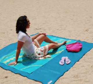 Пляжный коврик подстилка антипесок 200x150 см Sand Free Mat