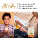 DelighTeas, Аюрведический травяной чай с куркумой, рассыпчатая смесь, без кофеина, 113 г (4 унции)