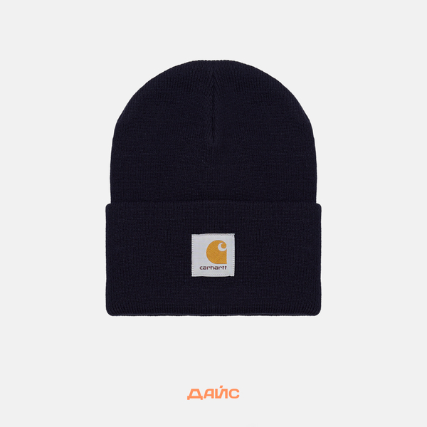 Шапка Carhartt WIP Acrylic Watch Hat артикул:I020222_dark_navy - купить в магазине Дайс