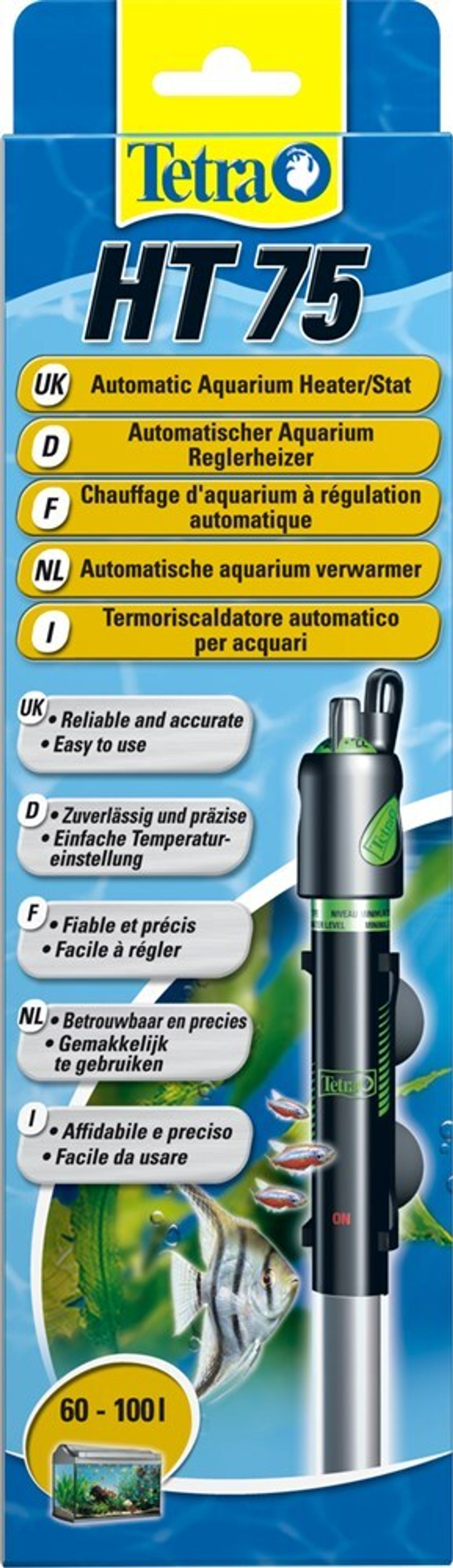 Нагреватель Tetra HT-75 75Вт