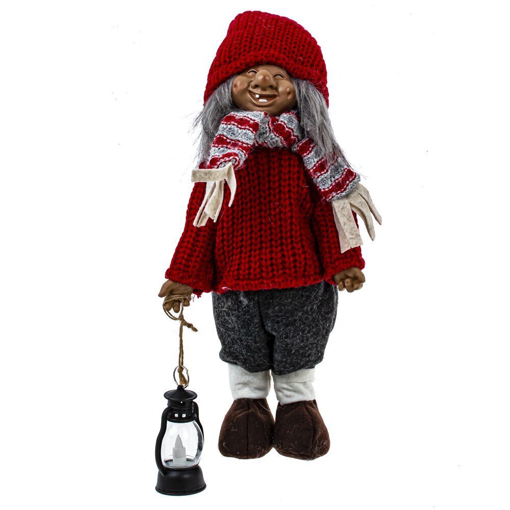 GAEM Игрушка набивная с подсветкой "Гном" (LR54х3), L17 W10 H60/35 см, 2в.