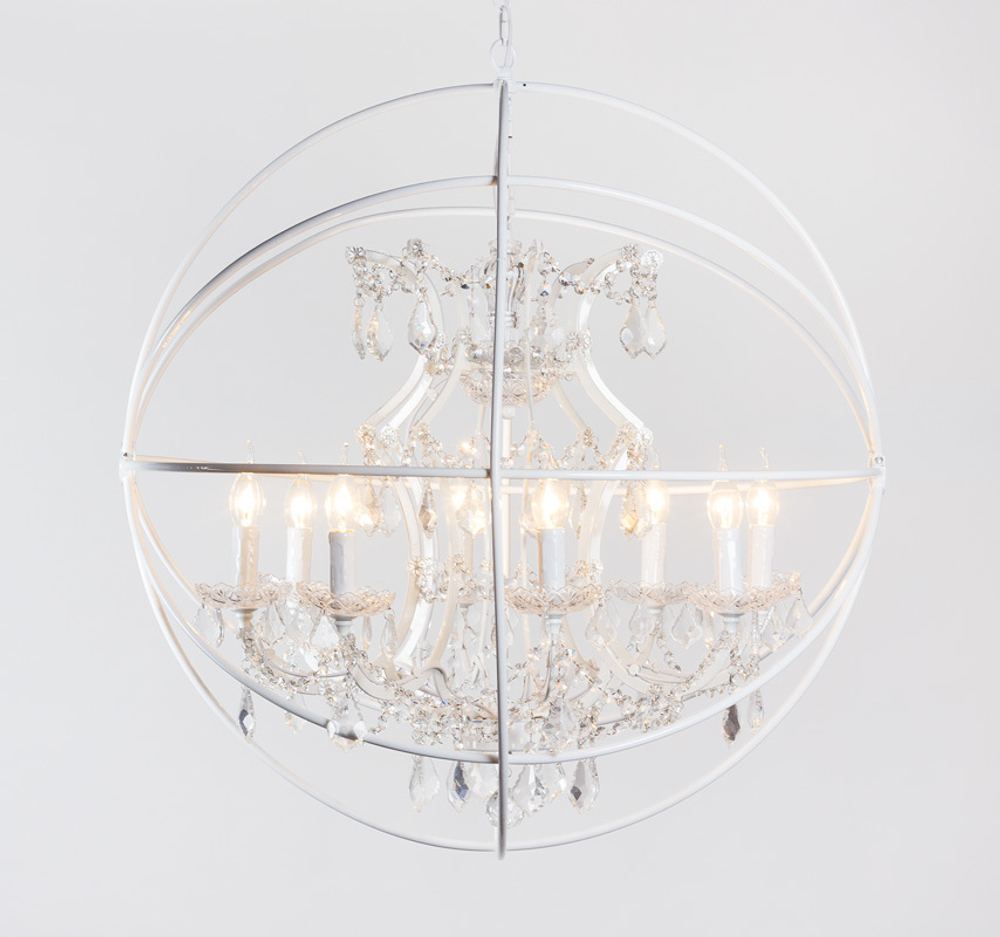 люстра Foucault's orb crystal 5014–D8–80 WH