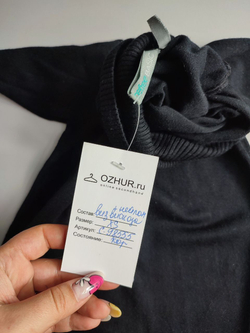 Водолазка BEFREE лаконичная черная 42 размер