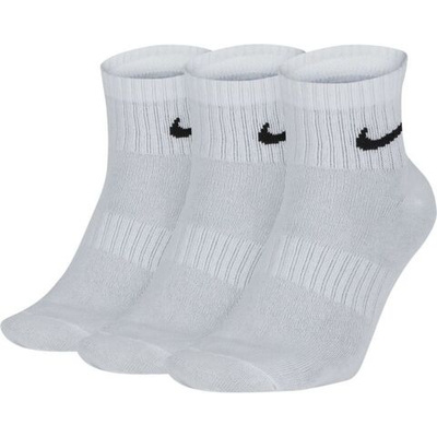Теннисные носки Nike Everyday Cotton Cushioned Ankle 3P - white/black