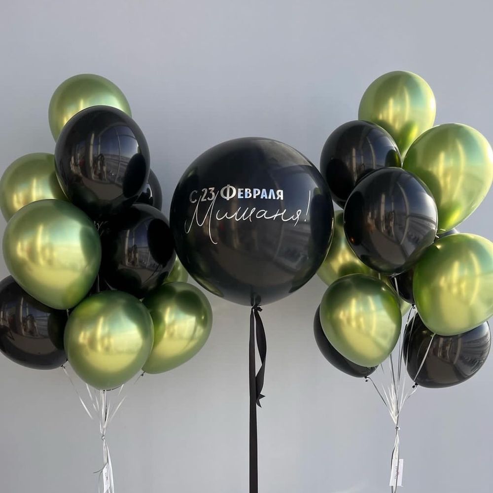 Набор шаров на 23 февраля/день защитников отечества №2582